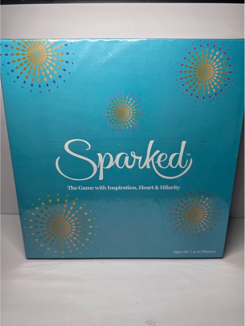 SPARKED The Board Game Inspiration Heart & Hilarity Ages 4-12 Players - NEW
